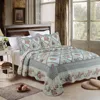 Summer 100% Polyester Patchwork Printed Turkey Made Channel Bedding Sets