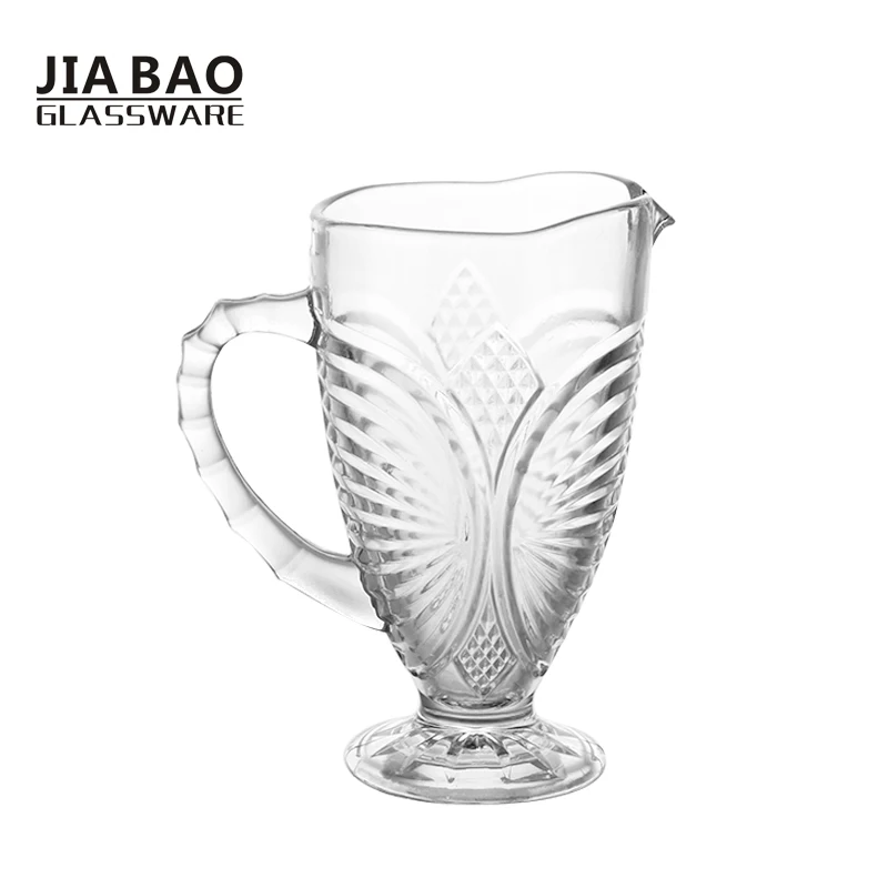 decorative glass jug