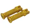 Motorcycle Cnc Foot Pegs Gold for electric scooter