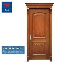 بو المغلفة الصلبة الأبواب الخشبية عادي الصلبة يتوهم الخشب دخول الأبواب تصميم (SW-JY-015)