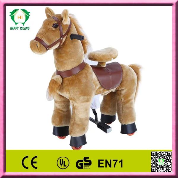 adult ride on horse toy