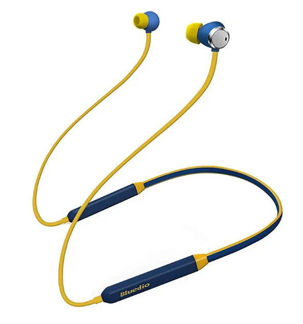 

Bluedio TN Neckband headphones Active Noise Cancelling bluetooth sport earphone, Black,yellow,blue
