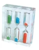 Factory price 3 in1 perspex hourglass sand timer tea timer