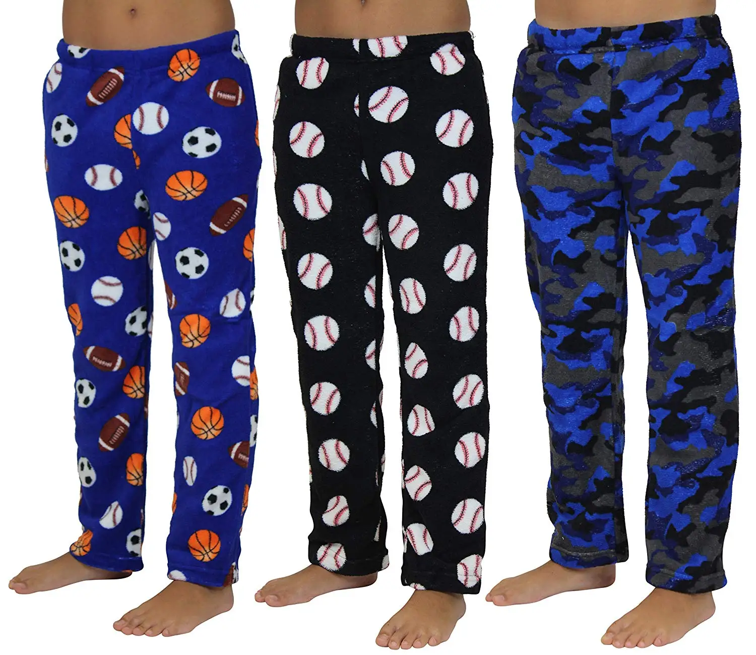 Octave Girls Fun Print Design Super Soft Fleece Loungewear Pants Pyjama Bottoms