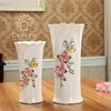 China handicraft painted antique glazed house furnishing ceramic flower vases