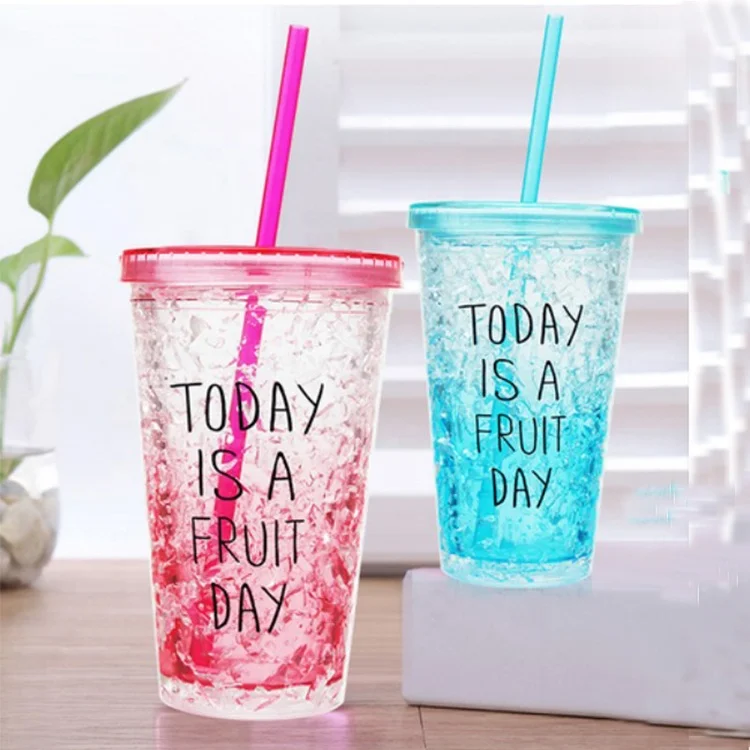 Offre Sp&eacute;ciale bas prix festival cadeaux double paroi couleur magique changeant la tasse en plastique pour cadeau