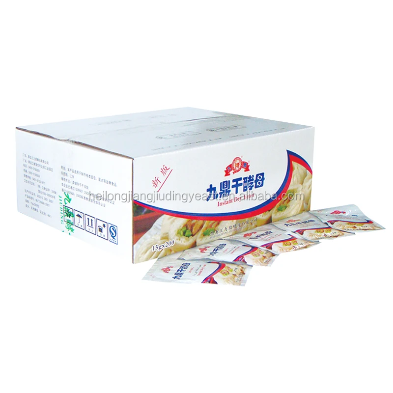 
Family Pack Instant Dry bakery Yeast low sugar 15g with BV Certification 