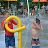 city water park kids splash pad professional design