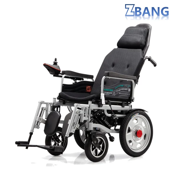 
Supply Lightweight Folding Electric Wheelchair Motor 