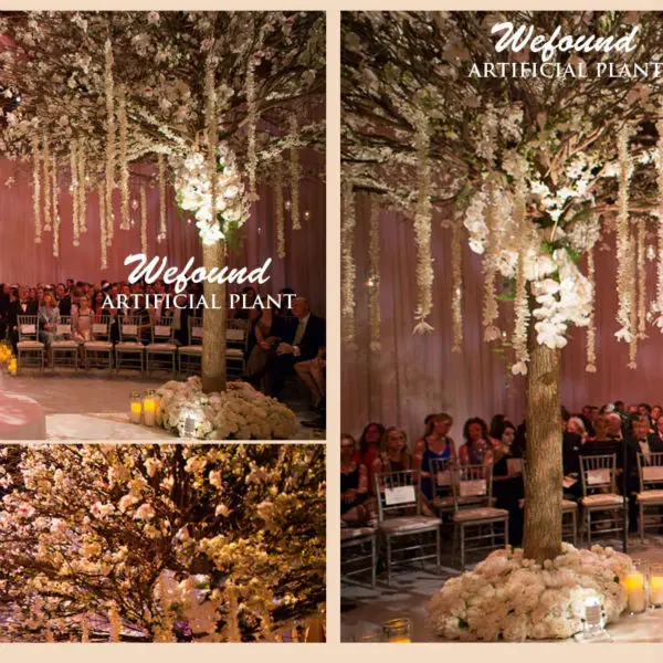 Wf1086 Romantic Wedding Ideas Artificial Cherry Blossom Tree Fake