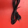 1.2m black ENEC KEMA power cords 2 pin plug iec c7