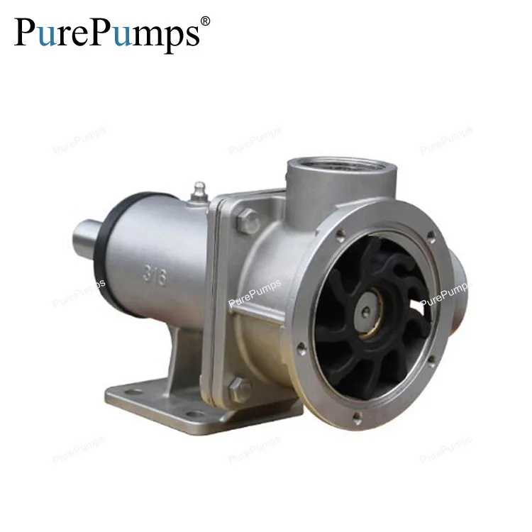 Purepumps Ss316 Stainless Steel Flexible Impeller Pump Marine Self
