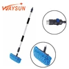 Back Bi-level 2.5m Plastic 2 Section Water With Foam Grip Round Head Window Wheel 80" Telescopic Pole Car Flow Through Brush