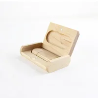 

Wedding Gift Customized Wooden USB Flash Drives With Box Pen Drive 4gb 8gb 16gb USB for Wedding