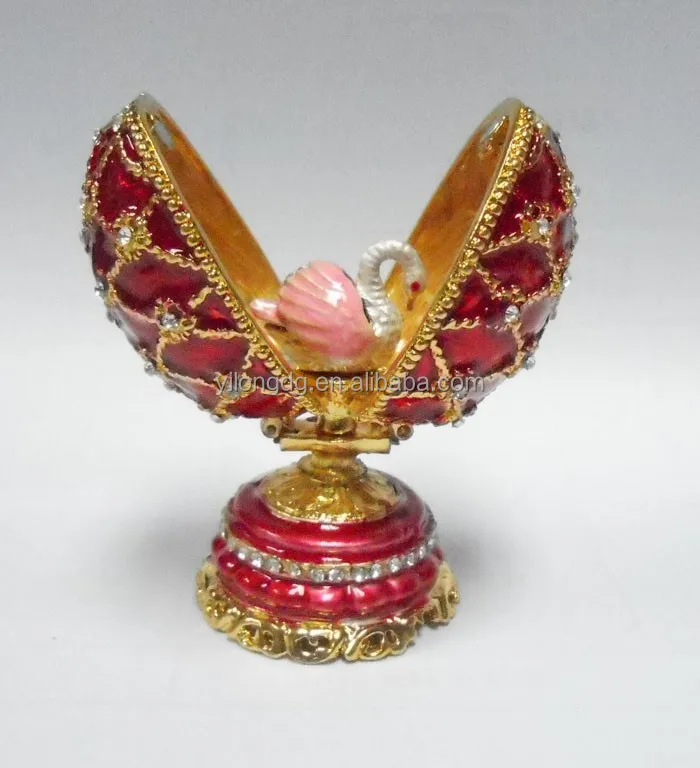 
egg shape jewelry box 