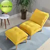Living room mini fireproof sofa sets , Pedal sofa and A lounge chair