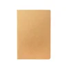 Recycled School Writing Paper Wood Cover Office Plain Kraft Notebook