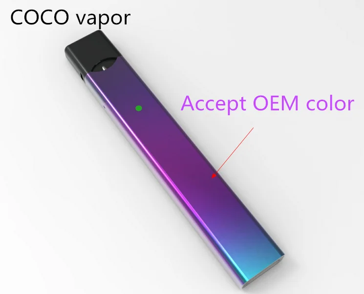 

factory price coco battery compatible for juul battery, Gray;black;red;blue;etc