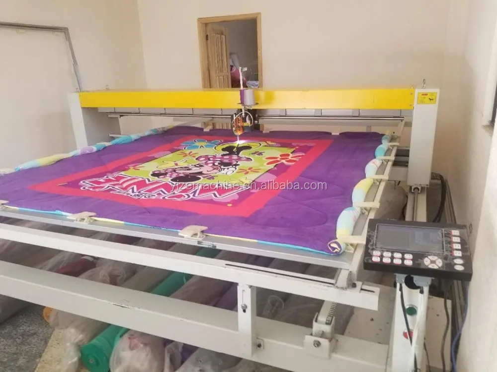 Industrial Automatic Computerized Single Needle Head Quilting Sewing Comforter Machine China