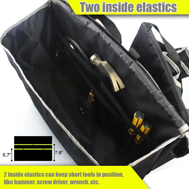 Amazon hot selling 3 adjustable straps car seat back rear travel storage bag auto car organizer