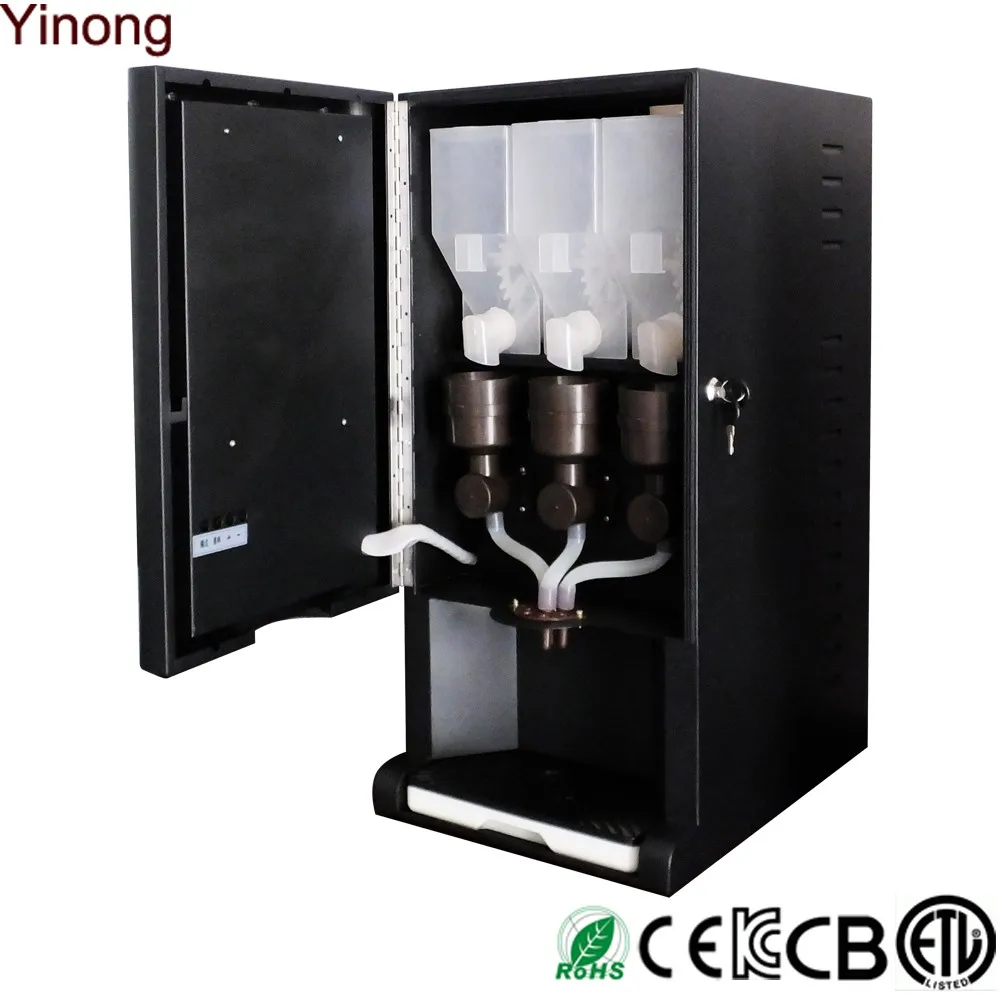 Semi-auto Instant Coffee Machine 3 Hot And 3 Cold Coffee Vending Machine details