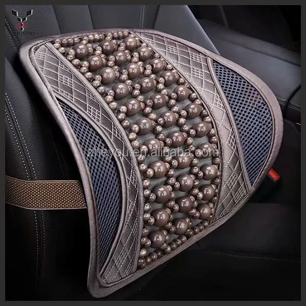 Wooden Bead Car Waist Lumbar Support Massage Cushion Buy Lumbar