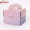 Sun Nature 2019 selected supplier UV logo printing food grade custom cake boxes