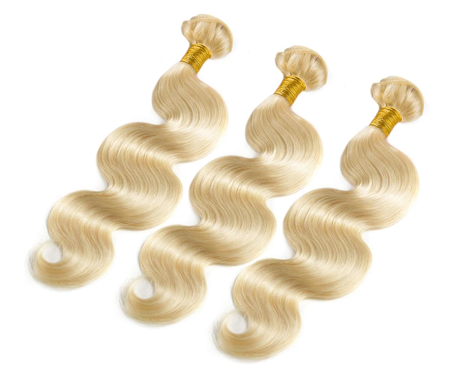 

5A Cheap Unprocessed Brazilian Body Wave 40 Inch Blonde 10 Human Hair Extensions, The main color is natural color (1b);other colors can be customized