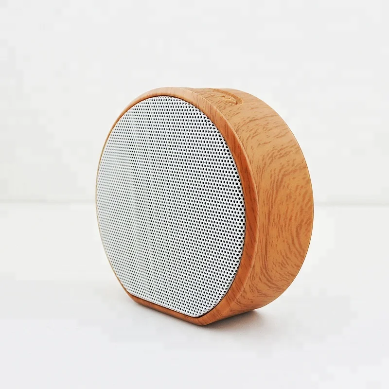 

Best selling outdoor wood USB rechargeable portable wireless mini car speaker