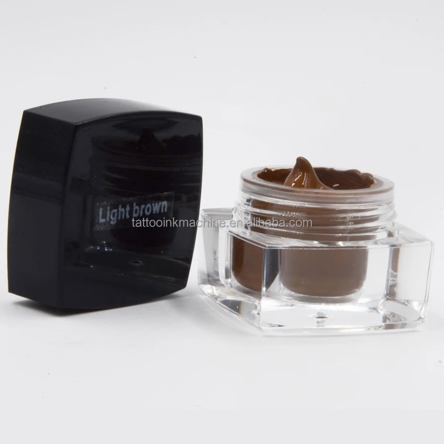 

coffee paste permanent makeup pigment for 3d microblading eyebrows