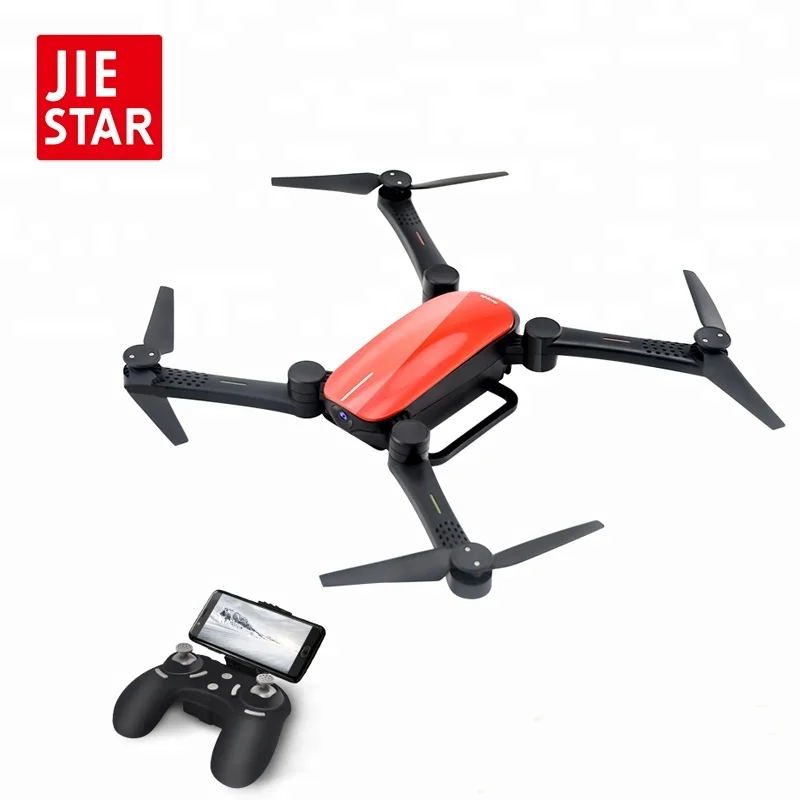 Foldable Professional Selfie Drone Rc Quadcopter With 0.3Mp Camera