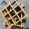 Design Plastic Composite Artistic Design Grid Ceiling for home shop Decoration