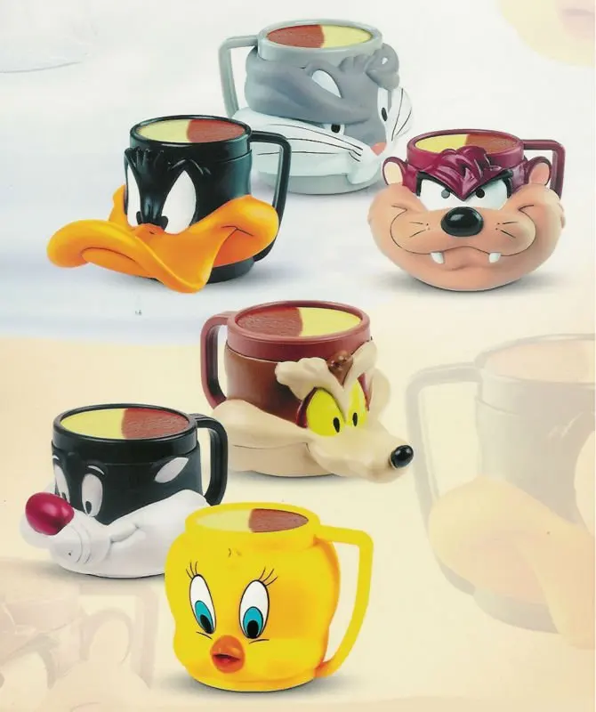 plastic animal cups