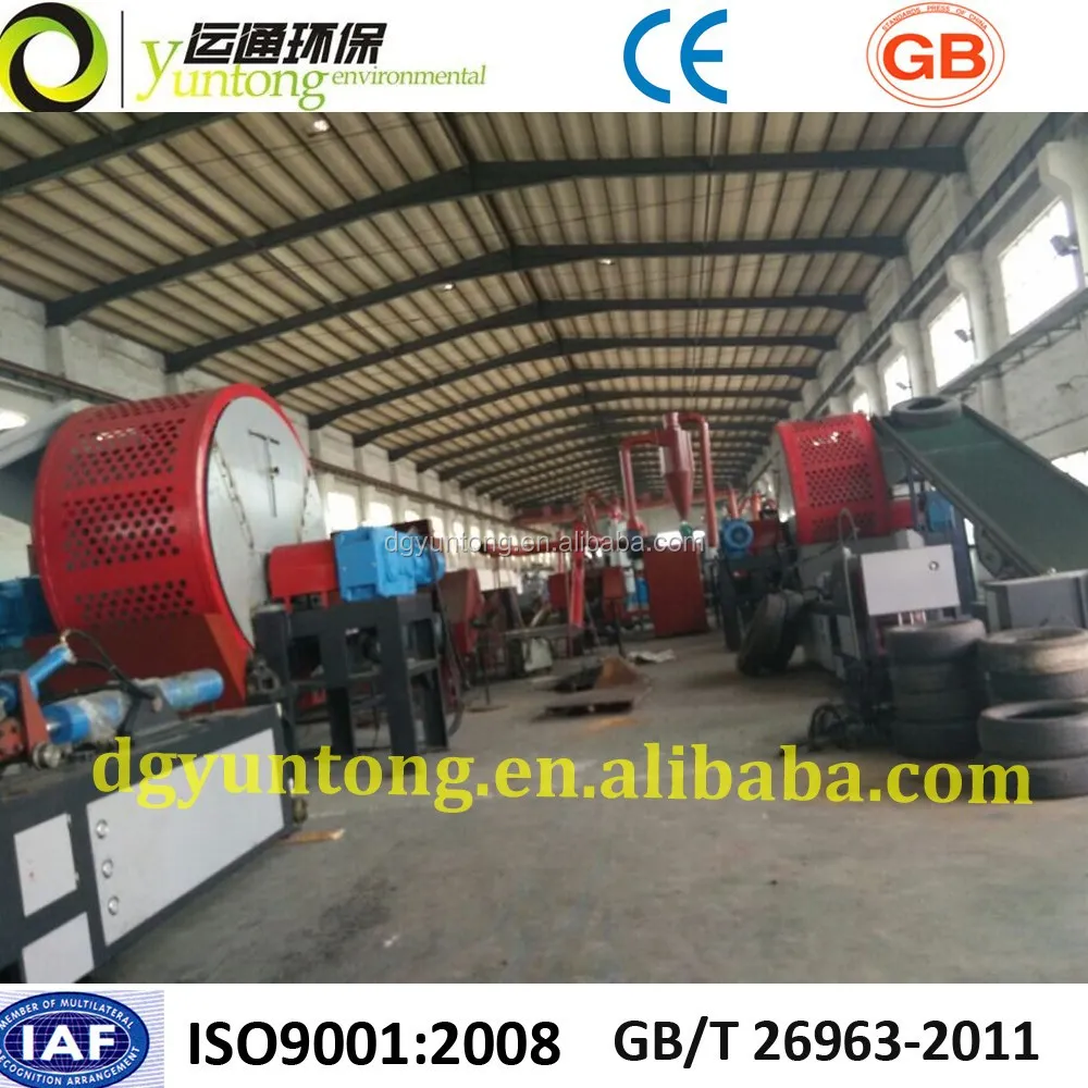 
Low price for promotion in 2015 recycled tires rubber powder crumb rubber grinding machine 