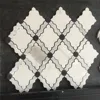 bath room decorate foshan tile 20mm waterjet mosaic pattern