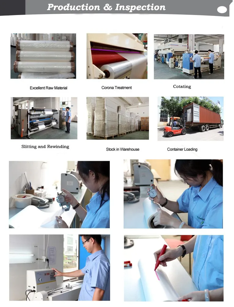 BOPP hologram/hologaphic Laser printer transparency film