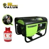 jiangdong type 2kw natural gas generator, lpg generator set from taizhou factory