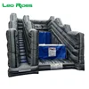 Plato PVC Cliff jump interesting Inflatable bouncy sports game