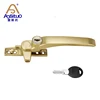 factory direct zinc alloy key locking doors windows sliding handle