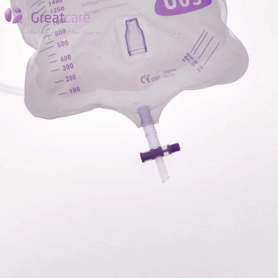 
Greatcare Medical Disposable Plastic Adult urine Drain bag U05 