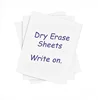 New peel and stick washable self-stick dry erase sheet,removable whiteboard sticker,memo notes to do list for home or office