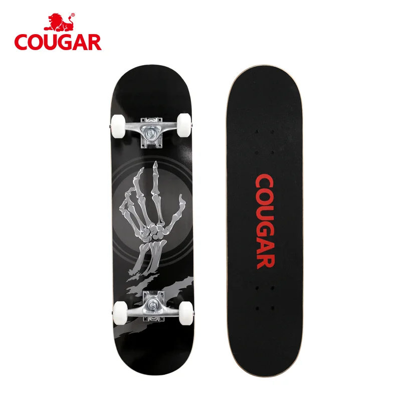 Best quality guarantee cougar brand Chinese maple deck skate board