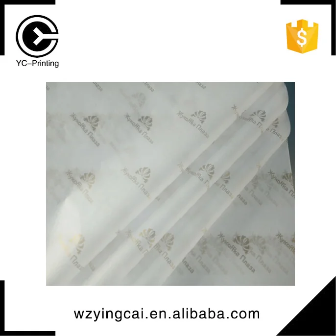 
Custom brands names color printed tissue wrapping paper with logo printing 