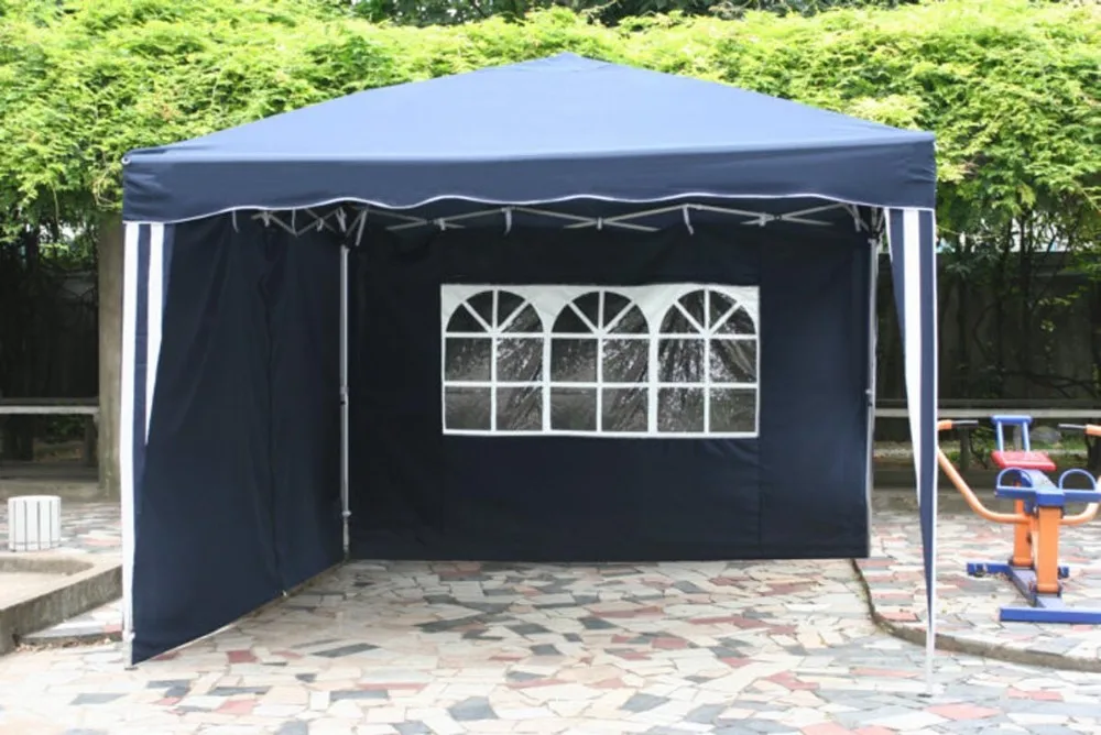 Outdoor Folding Gazebo 3x3 Garden Pavilion With Window And Door Buy