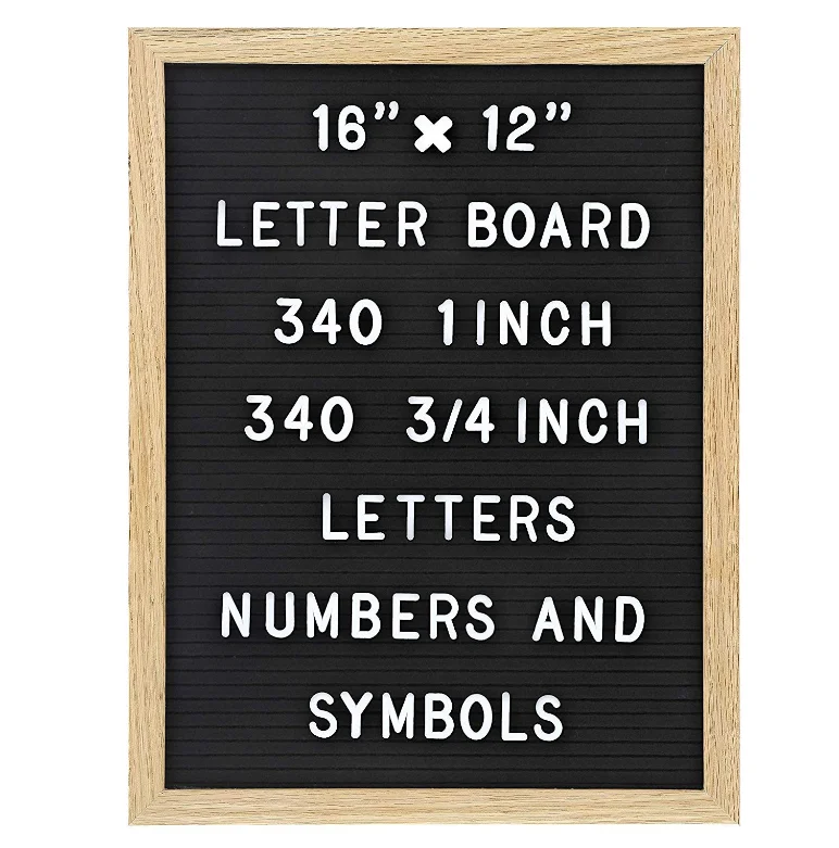 Decorative Changeable Felt Letter Sign Board For Quotes,Messages ...