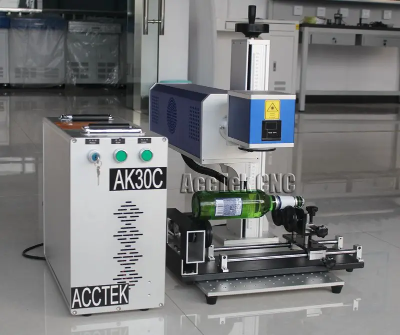 Co2 laser machine price laser galvo marking machine CO2 Metal tube RF laser marking machine