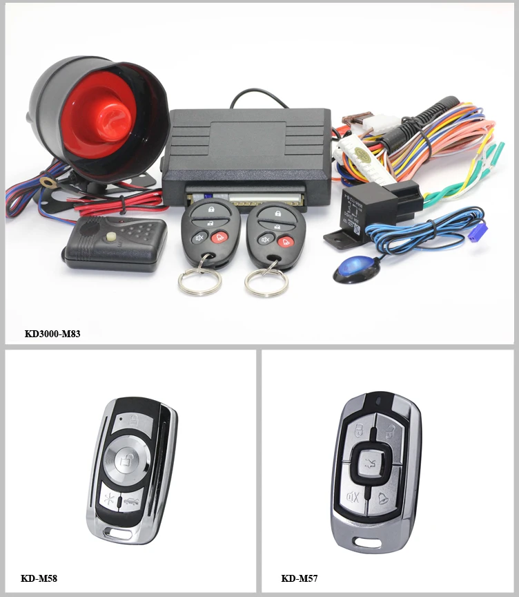Hot Sell One Way Car Alarm System Buy Security Alarm
