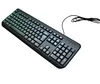 China manufacturing black ergonomic wired chinese cheap keyboard for tablet pc