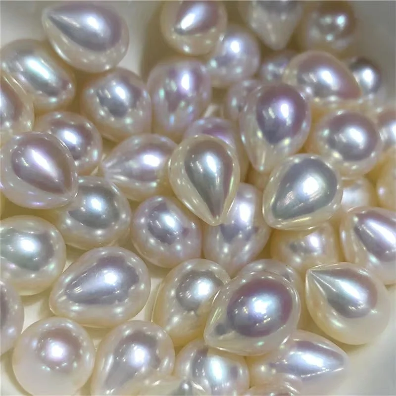 

Selected top luster AAAA white 8-9 mm freshwater no hole drop pearl