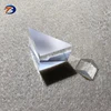 CaF2 Optical glass lens Right Angle triangle crystal prism with 90 Degree Angle